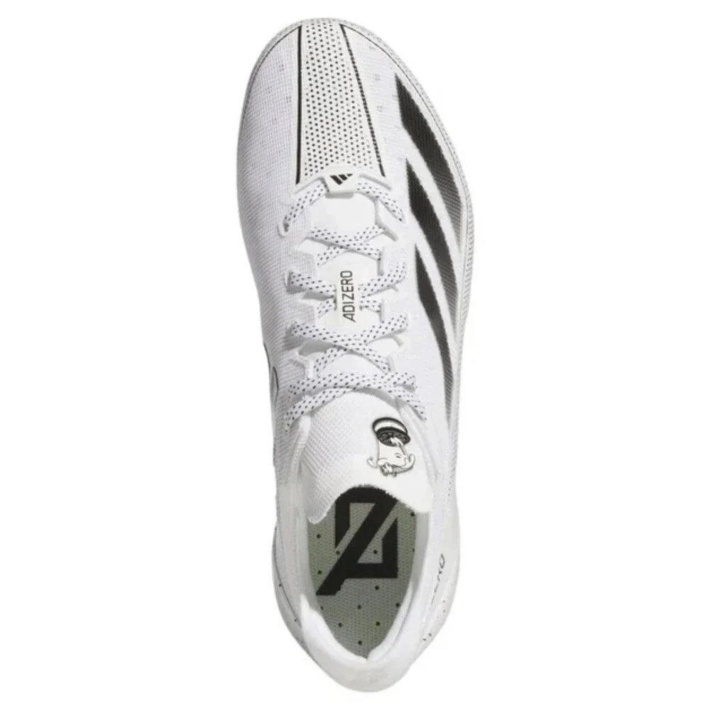 Adidas Adizero Electric Snack Attack IE4401 Men's White Football Cleats HTAT1581